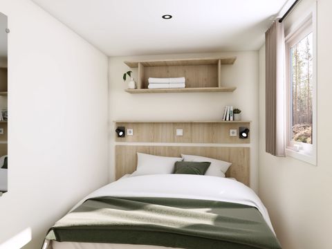 MOBILHOME 4 personnes - COTTAGE PRIVILEGE - Vue Réserve Africaine