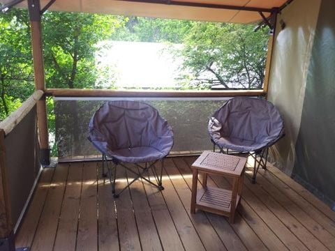 TENTE TOILE ET BOIS 5 personnes - FREEFLOWER (Sans sanitaires)