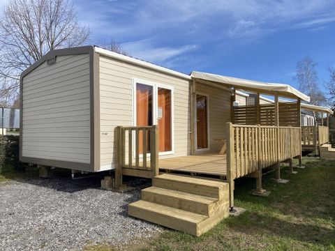 Mobilhome 5 personnes - RIVIERA - TV - 2 chambres