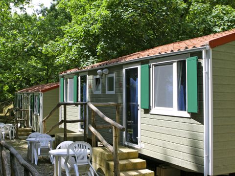 MOBILHOME 2 personnes - frigo mais pas de cuisine