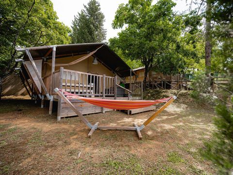 TENTE TOILE ET BOIS 5 personnes - Bois