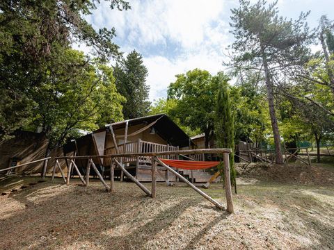 TENTE TOILE ET BOIS 5 personnes - Bois