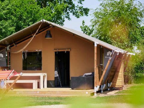 TENTE TOILE ET BOIS 5 personnes - Bois