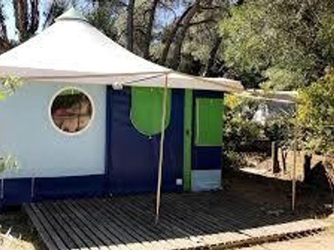 Bungalow toilé 5 personnes - Kiwi (sans sanitaires)