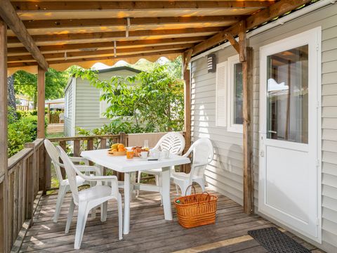 Mobilhome 4 personnes - Classic | 2 Ch. | 4 Pers. | Terrasse surélevée | Clim.