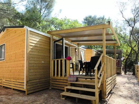 MOBILHOME 4 personnes - LAVANDE 3 Pièces 4 Personnes Climatisé + TV