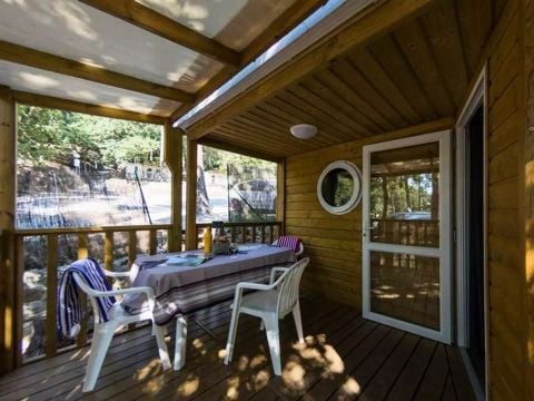 MOBILHOME 5 personnes - GARRIGUE 3 Pièces 5 Personnes Climatisé + TV