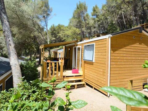 MOBILHOME 6 personnes - MIMOSA 3 Pièces 4/6 Personnes Climatisé + TV