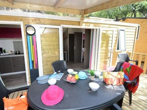 MOBILHOME 6 personnes - MIMOSA 3 Pièces 4/6 Personnes Climatisé + TV