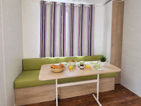 MOBILHOME 5 personnes - Cottage Picholine Standard 25m² - 2 chambres - terrasse semi-couverte -