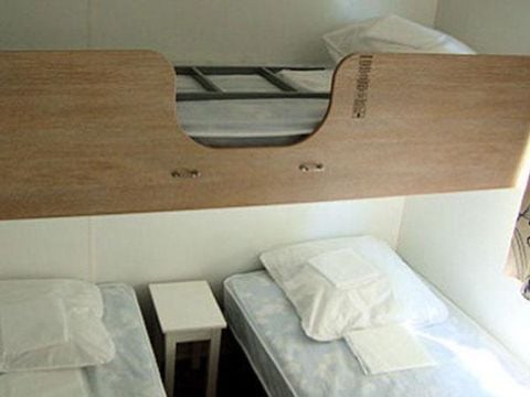 Mobilhome 5 personnes - Cottage Picholine Standard 25m² - 2 chambres - terrasse semi-couverte