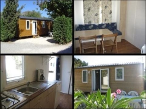 MOBILHOME 5 personnes - Cottage Picholine Standard 25m² - 2 chambres - terrasse semi-couverte -