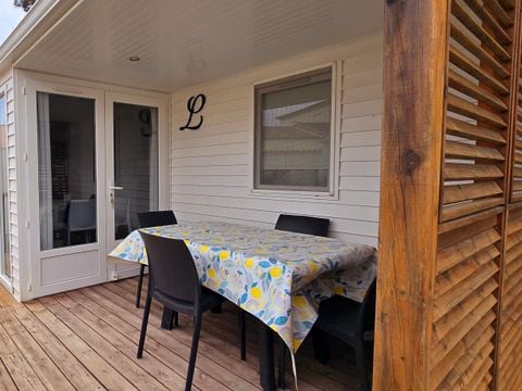 MOBILHOME 4 personnes - Mobile-home Cipressino Confort 22m² - 2 chambres - terrasse semi-couverte - clim -