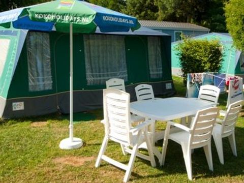 Bungalow toilé 6 personnes - Bungalowtent, type BT sans sanitaires