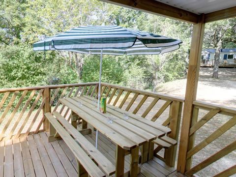 Mobilhome 6 personnes - Loggia - 2 chambres