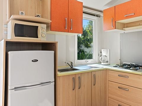 MOBILHOME 6 personnes - Classic | 3 Ch. | 6 Pers. | Terrasse surélevée non couverte 