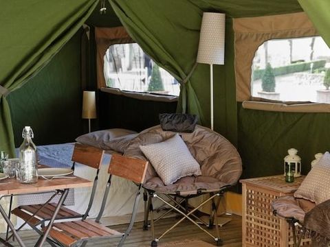 BUNGALOW TOILÉ 5 personnes - Freeflower Standard 37m² 2 chambres dont terrasse couverte 13m² - sans sanitaires