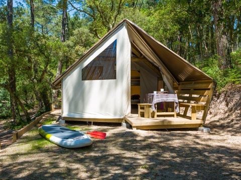 TENTE TOILE ET BOIS 5 personnes - SWEET JUNIOR EDEN