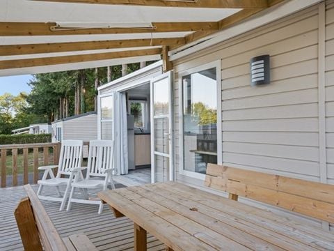 Mobilhome 4 personnes - Comfort XL | 2 Ch. | 4 Pers. | Terrasse surélevée