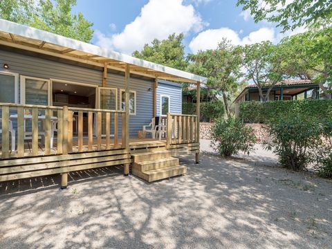Mobilhome 6 personnes - Comfort XL | 3 Ch. | 6 Pers. | Terrasse surélevée | Clim.