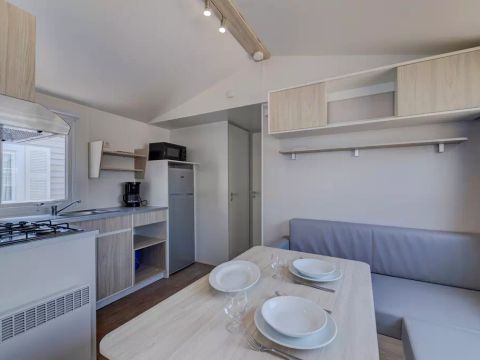 Bungalow 6 personnes - Mobil-home | Comfort | 3 Ch. | 6 Pers. | Terrasse surélevée