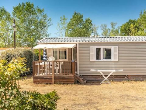 BUNGALOW 6 personnes - Mobil-home | Comfort | 3 Ch. | 6 Pers. | Terrasse surélevée