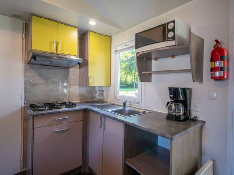 Mobilhome 6 personnes - Mobil-home | Comfort | 3 Ch. | 6 Pers. | Terrasse surélevée | Clim.