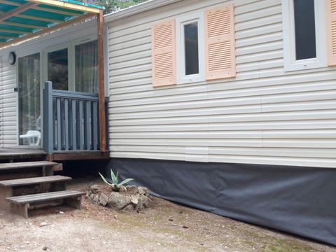 MOBILHOME 4 personnes - GENTIANE - 1 chambre - avec jacuzzi