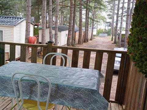 Mobilhome 2 personnes - ANCOLIE - 1 chambre- - Climatisation