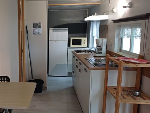 Mobilhome 2 personnes - ANCOLIE - 2 personnes - 1 chambre- climatisation