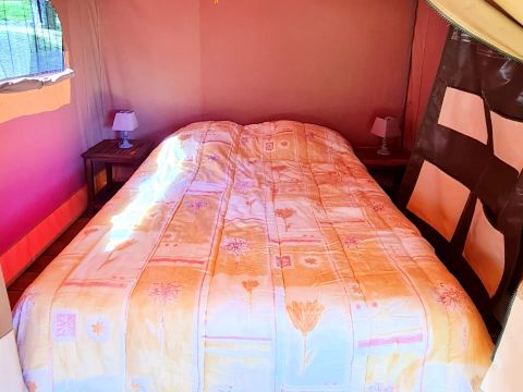 BUNGALOW TOILÉ 5 personnes - Bungalow Toilé Luxe 3 Pièces 5 Personnes Sans Sanitaire