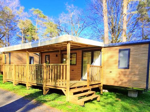 MOBILHOME 6 personnes - Mobil Home Terracotta 4 Pièces 6 Personnes + TV