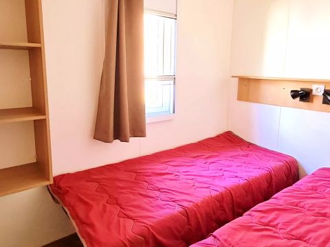 MOBILHOME 4 personnes - Mobil Home Terracotta 3 Pièces 4 Personnes + TV