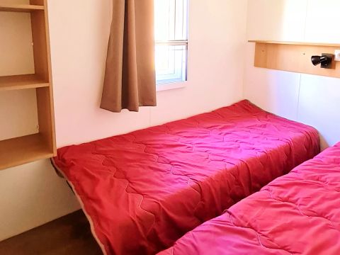 MOBILHOME 4 personnes - Mobil Home Terracotta 3 Pièces 4 Personnes + TV