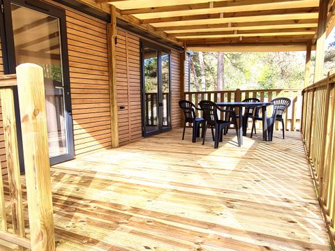 MOBILHOME 4 personnes - Mobilhome superieur 2 chambres Terracotta