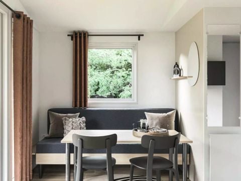 MOBILHOME 4 personnes - Mobil Home Luxe Panoramique 3 Pièces 4 Personnes + TV