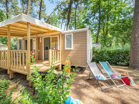 MOBILHOME 6 personnes -  Cottage Premium 3 chambres 6 pers