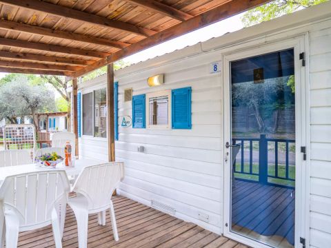 MOBILHOME 5 personnes - Mobil Home 3 Pièces 6 Personnes (5 adultes + 1 enfant -12 ans)