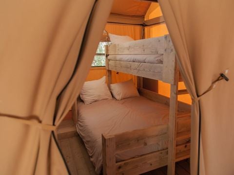Tente en toile et en bois 5 personnes - SAFARI