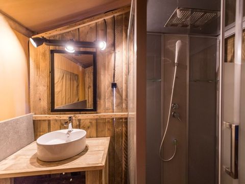 TENTE TOILE ET BOIS 5 personnes - SAFARI