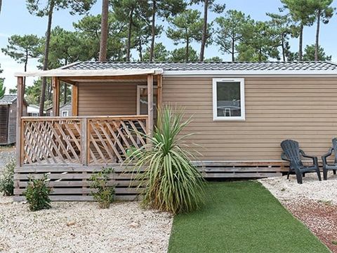 MOBILHOME 4 personnes - Comfort XL | 2 Ch. | 4 Pers. | Terrasse Couverte | Clim.