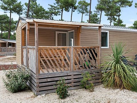 MOBILHOME 4 personnes - Comfort XL | 2 Ch. | 4 Pers. | Terrasse Couverte | Clim.