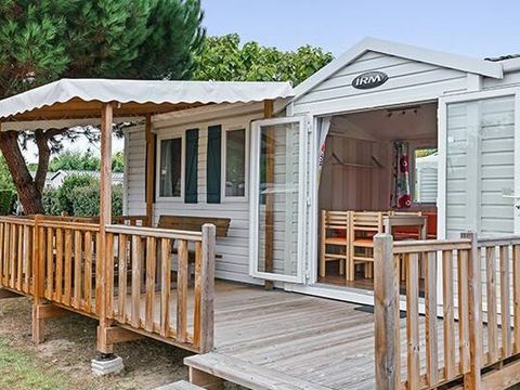 MOBILHOME 6 personnes - Classic | 3 Ch. | 6 Pers. | Terrasse surélevée