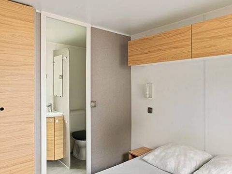 MOBILHOME 6 personnes - Premium | 3 Ch. | 6 Pers. | Terrasse Couverte | 2 SDB | Clim.