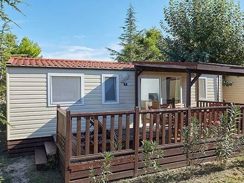 MOBILHOME 6 personnes - Ultimate | 3 Ch. | 6 Pers. | Terrasse surélevée | 2 SDB | Clim.