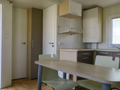 MOBILHOME 4 personnes - Pacifique Premium 32m2 - CLIM + LV