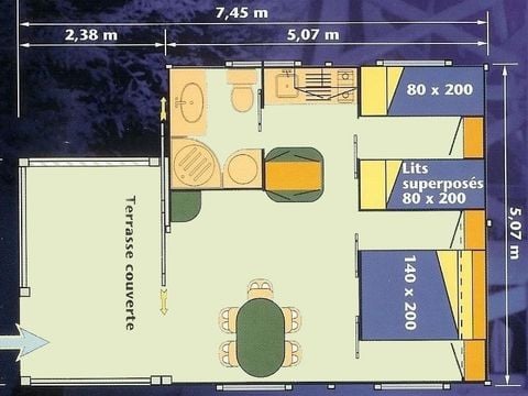 Chalet 5 personnes - TV