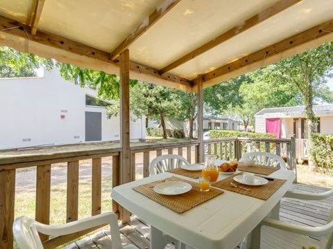 Mobilhome 4 personnes - CONFORT » - 2 chambres - TV