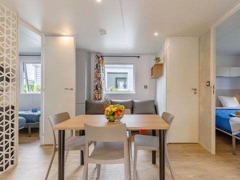 Mobilhome 4 personnes - GRAND - CONFORT » - 2 chambres - CLIM - TV