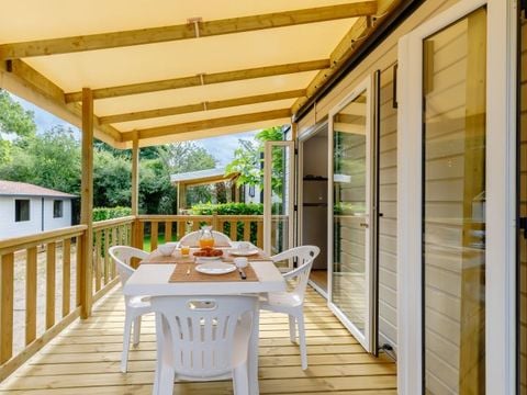 Mobilhome 4 personnes - GRAND - CONFORT » - 2 chambres - CLIM - TV